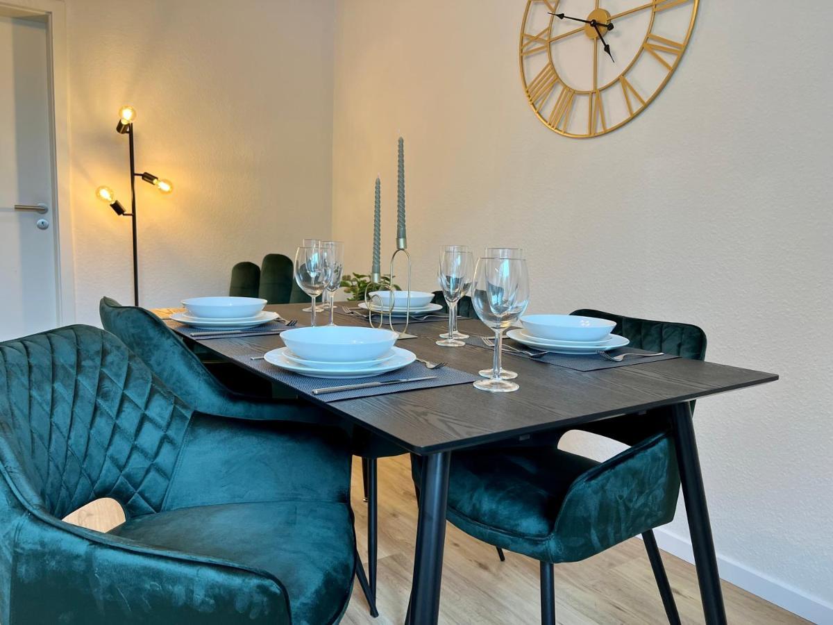 Design Apartment Mit Balkon - Kueche - Netflix เอสเซน ภายนอก รูปภาพ